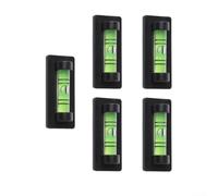 Indicatore di livello a bolla con base magnetica, strumento di livellamento 40 x 17 x 12 mm per una calibrazione accurata di cornici per foto, cornici a punto croce, cornici artistiche, supporti TV e