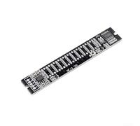 Indicatore di livello audio, VU Meter con spettro musicale stereo, display a LED per alimentazione da 12 V 24 V, con barre luminose regolabili multifunzione (B)