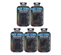 Indicatore di Livello del Gas da 5 Pezzi, Indicatori di Livello del Gas Magnetici con Scala di Colori Indicatori di Serbatoio del Gas Portatili per Cucina Domestica, Campeggio da