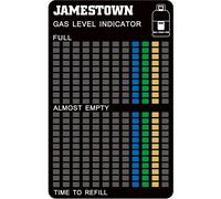 Indicatore di livello del gas Jamestown 10x6,4 cm