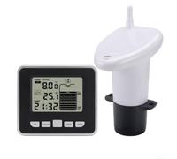 Indicatore di livello della temperatura interna e del serbatoio dell'acqua con trasmissione wireless, precisione basata su sensori e notifiche per soglie specifiche del livello dell'acqua