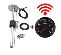 Indicatore di livello dell'acqua, WiFi 52mm Livello del carburante con sensore a galleggiante di carburante 0-190ohm Indicatore del serbatoio dell'olio for la barca RV(500MM 0-190ohm)