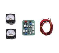 Indicatore di livello dell'amplificatore audio stereo VU Meter da 35 mm, retroilluminazione regolabile con scheda driver per AMP