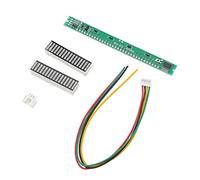 Indicatore di livello musicale a 32 bit, 8 effetti, display LED a luminosità regolabile, indicatore del livello sonoro con cavo piatto a 4 pin, design unico, prestazioni superiori