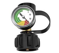 Indicatore di Livello per Bombole di GPL | Manometro Pressione Bombola Propano - Monitor Pressione 2-18 kg con Attacco QCC1 Tipo 1 per Stufe da Campeggio RVCucine Esterne Bruciatori Riscaldatori | Per