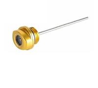 Indicatore Di Livello Per Touring Per Tri Per Freewheeler Per Road Per Electra Per Street Per Glide 2017-24 Misuratore Temperatura Dell'astina Livello Dell'olio Motocicletta(Yellow)