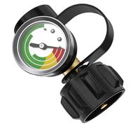 Indicatore Di Livello Serbatoio GPL | Indicatore del Livello della Bombola di Propano | Rilevatore di Perdite 2-18 kg con Connessione QCC1 Tipo 1 | per Bracieri Griglie Barbecue Fornelli da Campeggio