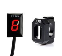 Indicatore di marcia digitale a LED a 1-6 velocità Misuratore di visualizzazione impermeabile per Ducati Cafe Racer Monster 696 795 796 797 821 1100 1200 1200s 1200r