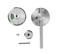 Indicatore di occupazione, serratura della porta dell'indicatore, serratura della leva della privacy del bagno, blocco della privacy per WC pubblico WC, indicatore di serratura della porta, indicatore