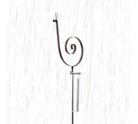 Indicatore di Pioggia Decorativo per Il Cortile - Conteromo di della Forma di Snail | Ga Indice di Pioggia Esterno Arrugginibile per Prato, Giardino, Patio E Balcone | Impegno Decorativo del Giar