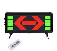 Indicatore di Possesso della Pallacanestro, Freccia Elettronica LED per Il Controllo della Pallacanestro, Alta Luminosità, Telecomando a 3 velocità, Distanza di Controllo: 10m