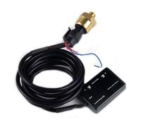 Indicatore di pressione olio per auto con digitale a LED 12V & sensore 1 / 8NPT
