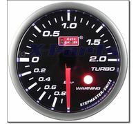 Indicatore Di Pressione Turbo Compressore 60Mm Con Luce Di Allerta