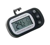 Indicatore di temperatura del frigorifero, Misuratore di temperatura del frigorifero | Misuratore digitale della congelatore impermeabile,Ampio display LCD, funzione di