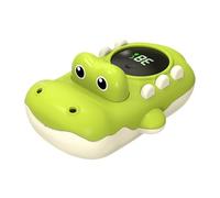Indicatore di temperatura dell'acqua | Simpatico display a LED retroilluminato digitale a coccodrillo, monitor della temperatura dell'acqua, giocattoli da bagno, per piscina, spa, viaggi, doccia a
