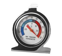 Indicatore di temperatura per frigorifero, misuratore di temperatura di cottura in piedi, controllo della temperatura del frigorifero, termometro di congelamento preciso per viaggi, casa, picnic e