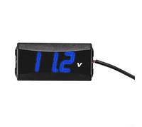 Indicatore di tensione impermeabile dispositivo DC12-48V (blu) | Gamma DC12-48V, luce rossa/blu/bianca, monitoraggio in tempo reale, previene la scarica profonda, uso universale