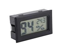 Indicatore di Umidità Digitale, YS-11 Wireless Indoor Termometro Display LCD Misuratore di Umidità di Temperatura Mini Igrometro per Rettili Vivarium, Casa/Ufficio e Serra