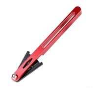 Indicatore di usura della catena in alluminio con semplice operazione di inserimento e spinta per valutare le condizioni della catena in pochi secondi (rosso)