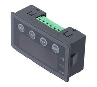 Indicatore digitale per ingresso analogico 0-10V 0-20mA 2-10V 4-20mA, intervallo regolabile per temperatura pressione livello di riempimento, monitoraggio industriale del sensore con comunicazione
