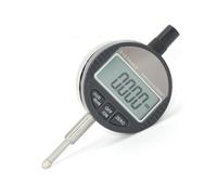 Indicatore Digitale Quadrante Base 0,01mm Lega di Alluminio | Interfaccia Rs232, Copertura Posteriore, Batteria a Bottone 1, 5 V Inclusa, Nero per Processi Industriali