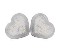 Indicatore Direzione 2 Pezzi Di Indicatori Di Direzione Laterali A Forma Di Cuore Rosso 12 V Luce LED Accessoria Per Auto, Furgoni, Camion E Rimorchi Fanale Fanalino Freccia