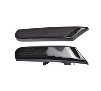 Indicatore Direzione 2 Pezzi Per 911 Per Boxster Typ 996 986 Carrera GT2 GT3 Dinamica Ambra LED Auto Indicatore Laterale Sequenziale Segnale Svolta Lampeggiante Luce(Dynamic Smoked Type)