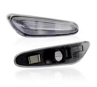Indicatore Direzione 2 Pezzi Per E90 E91 E92 E93 E60 E87 E88 E82 E46 Indicatore Laterale Indicatore Di Direzione FUMO/Lente Trasparente Borsette SENZA Lampadina Luce Segnalazione(Clear Lens no light)