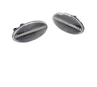 INDICATORE DIREZIONE 2 Pezzi Per Peugeot Partner 407 307 Aygo Per Fiat Scudo Dinamici LED Posizione Laterali Lampeggianti Sequenziali FRECCIA SPECCHIETTO LATERALE(Dynamic Crystal)