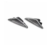 Indicatore Direzione 2 pz Indicatore Laterale Luce Dinamica LED Indicatori direzione Lampeggiante Blinke Per BMW X5 E70 X6 E71 E72 X3 F25 Luce Emergenza(Dynamic Crystal)