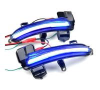 indicatore direzione 2pcs Per Skoda Per Superb B8 MK3 III Typ 3V 2016-2019 Dinamica LED Indicatori di direzione Lampeggiatore Acqua Che scorre Lampeggiante Luce Frecce Laterali auto(Yellow and Blue)