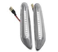 Indicatore Direzione A Led Per BMW E60 E61 E90 E91 E92 E93 E81 E82 E88 E46 X3 X1 2 Pezzi LED Indicatori Di Direzione Dinamici Specchietto Laterale(Crystal A)