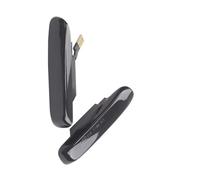Indicatore Direzione Auto Compatibile Con BMW Per E46 Cabriolet 2000 2001 2002 2003 1 Paio Di Indicatori Di Direzione Dinamici Per Specchietti Laterali, Luci Di Segnalazione, Parti Di Ricambio(Black)