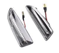 Indicatore Direzione Auto Compatibile Con Opel Per Astra J P10 Per CC Per Caravan 13491089 2x Luci Di Posizione Laterali Dinamiche Luce Di Direzione Scorrevole Lampada Ripetitrice Laterale(Clear)
