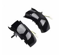 Indicatore Direzione Auto Compatibile con Touran 2003-2010 1T0949102 2x Dynamic Blinker Indicatore di direzione Luce laterale Freccia Specchio Indicatore Parti di ricambio
