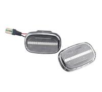 Indicatore Direzione Auto Compatibile Con Toyota Per Paseo EL44 EL54 Per Fielder ZE12 Indicatore Di Direzione Dinamico Lampeggiante Per Auto Luce Di Posizione Laterale 8173005010(Clear)