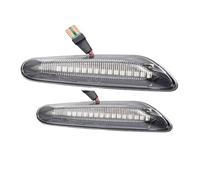 Indicatore Direzione Auto Per BMW Per E90 Per E91 Per E92 Per E93 Per E60 2pcs Led Indicatore Laterale Dinamico Di Direzione Lampeggiante Sequenziale(Dynamic Crystal B)