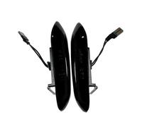 indicatore direzione Dinamica HA CONDOTTO LA Luce di Indicatore Laterale Per BMW E60 E61 E90 E91 E87 E81 E84 E88 E92 E93 E82 1 3 5 serie x1 2004 2010 indicatore laterale(Smoke)