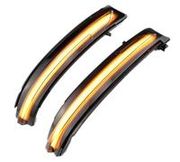 Indicatore direzione dinamico per specchietto laterale LED lampeggiante sequenziale Luce compatible for Nis-san X-Trail T32 Ro-gue Qash-qai J11 Mu-rano Z52 Juke Navara Path-finder Confezione per 2