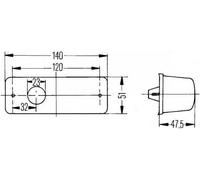 INDICATORE DIREZIONE DX 12 O 24V
