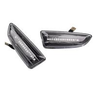 Indicatore Direzione Laterale Compatibile Con Opel Per Astra J 2009-2015 Luci Posizione Laterali Dinamiche Per Auto, Indicatori Direzione Scorrevoli, Pannello Luminoso Ripetitore Laterale.(Clear)
