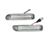 Indicatore Direzione Laterale Dinamico Per La Serie 3 E46 Berlina Coupe Wagon Convertible 1997-2001 Lampeggiante Sequenziale Indicatori Direzione Indicatore Laterale Car Styling(Dynamic Crystal Type)