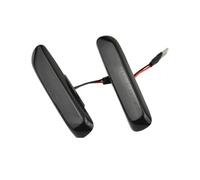 Indicatore Direzione Laterale Dinamico Per La Serie 3 Per E46 Berlina Coupe Wagon Convertible 1997-1999 2000 2001 Lampeggiante Sequenziale Segnale Di Girata Indicatore Laterale(Dynamic Smoked Type)