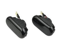 Indicatore Direzione Laterale Dinamico Per Navara D40 Per Cube Per Pathfinder R51 Per Qashqai J10 350Z Auto Indicatore Laterale Dinamico Indicatore Luminoso NIS-26160AX001(Dynamic Smoked)