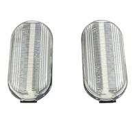 Indicatore Direzione Laterale Dinamico Per Nissan Per Tiida C11 Per La Nota E11 NE11 Per Micra K12 NP300 Per Navara Auto Indicatore Laterale Dinamica Indicatore Direzione Lampada(Dynamic Crystal)