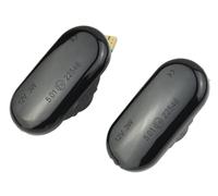 Indicatore Direzione Laterale Dinamico Per Nissan Per Tiida C11 Per La Nota E11 NE11 Per Micra K12 NP300 Per Navara Auto Indicatore Laterale Dinamica Indicatore Direzione Lampada(Dynamic Smoked)