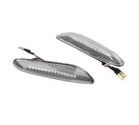 Indicatore Direzione Laterale Dinamico Per X3 Per E46 E60 E61 E90 E91 E81 E87 E82 E88 E83 E84 E92 UNA Coppia Dinamica Che Scorre Indicatori Direzione Indicatore Lampeggiante(Dynamic Crystal)