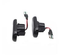 Indicatore Direzione laterale Per Dacia Per Duster 1 Per Dokker Per Lodgy 2x Luci Di Direzione Dinamiche A LED Indicatori Laterali Dinamico(Smoked black)