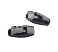 Indicatore Direzione Laterale Per Hyundai Per Elantra I10 Per Getz Per Sonata XG Per Tucson Per Terracan Coupe Auto Segnale Girata Indicatore Laterale Lampada(Dynamic Smoked Black)
