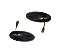 Indicatore Direzione laterale Per Nissan Per Vanette Per Serena Per Cargo Per Furgone Per C23 1992-1999 Lampada Di Segnalazione Laterale A LED Sequenziale Dinamico(Smoked black)